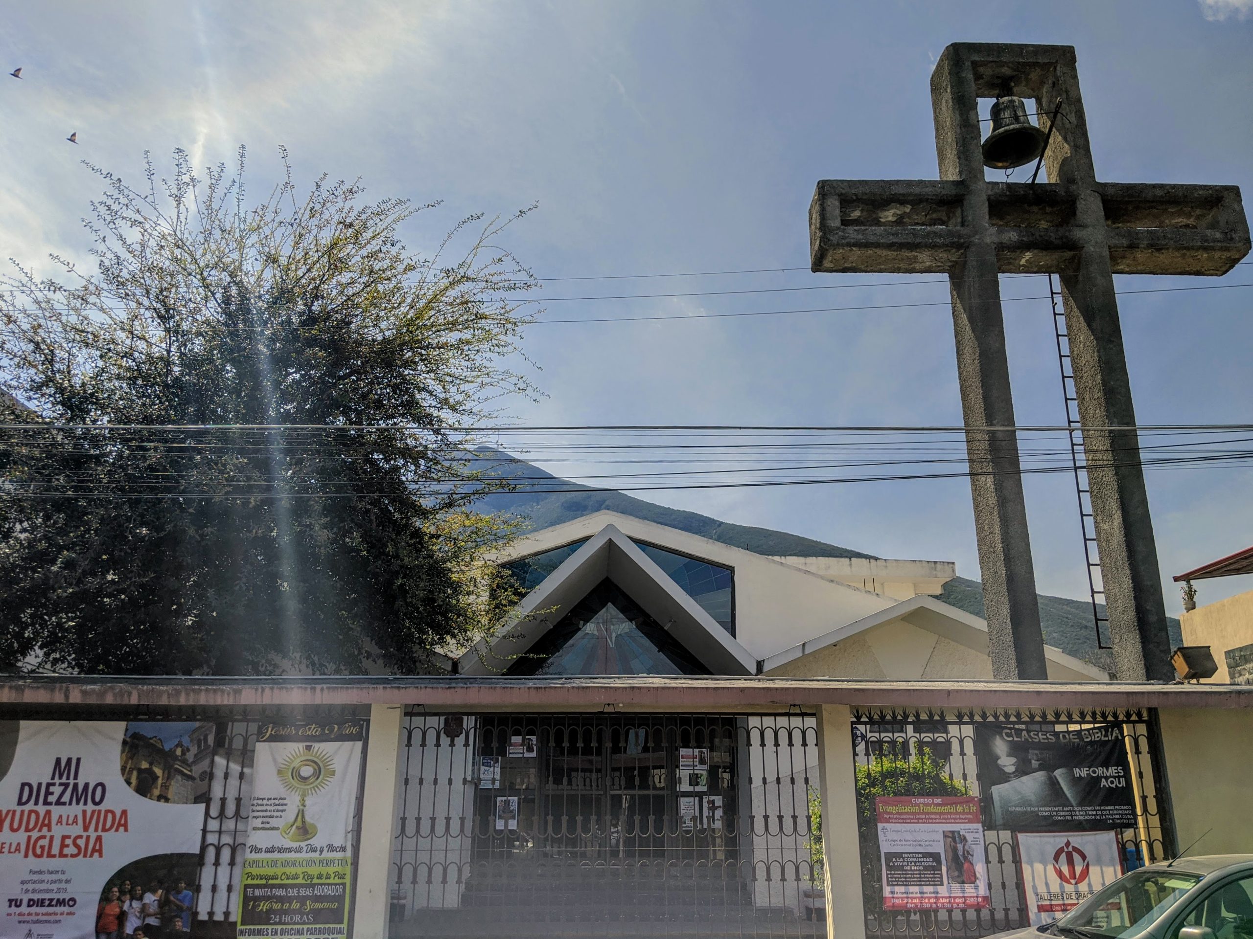 Horarios de misa de La Parroquia Cristo Rey de la Paz en Guadalupe